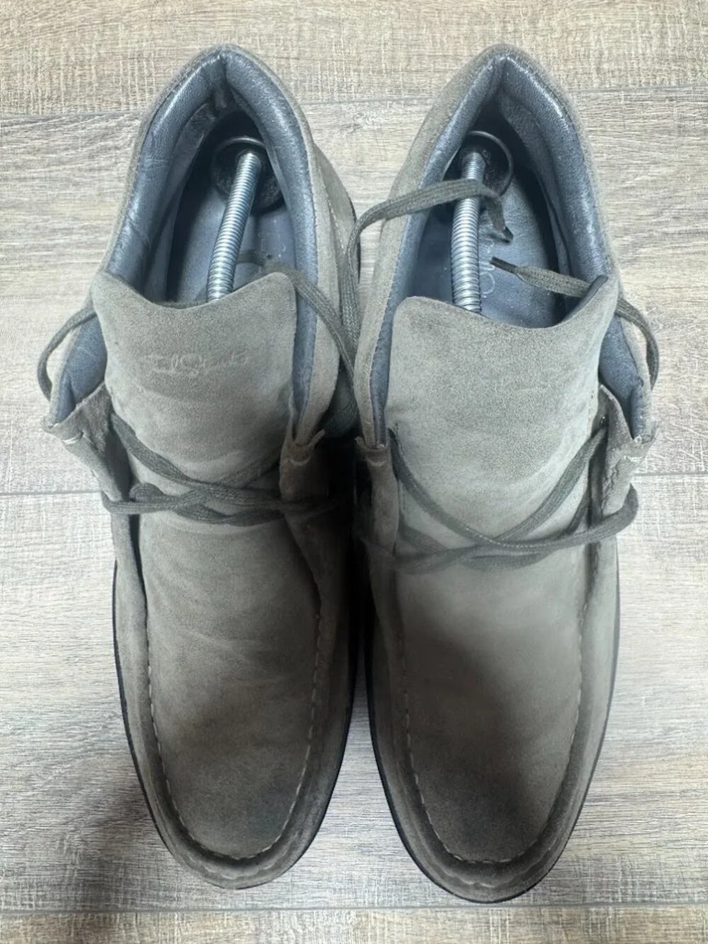 Thad Stuart Brown Suede Chukka Boots Men's Size EU 45